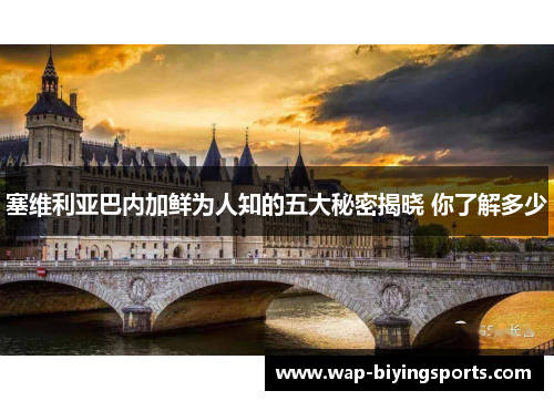 塞维利亚巴内加鲜为人知的五大秘密揭晓 你了解多少